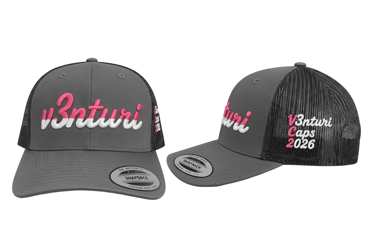 Pink/Grey Trucker