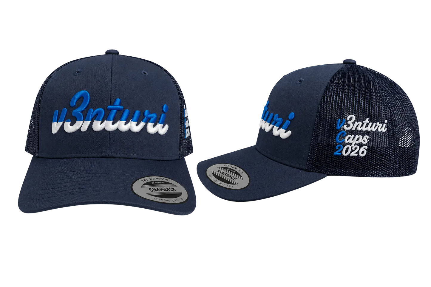 Navy/Blue Trucker