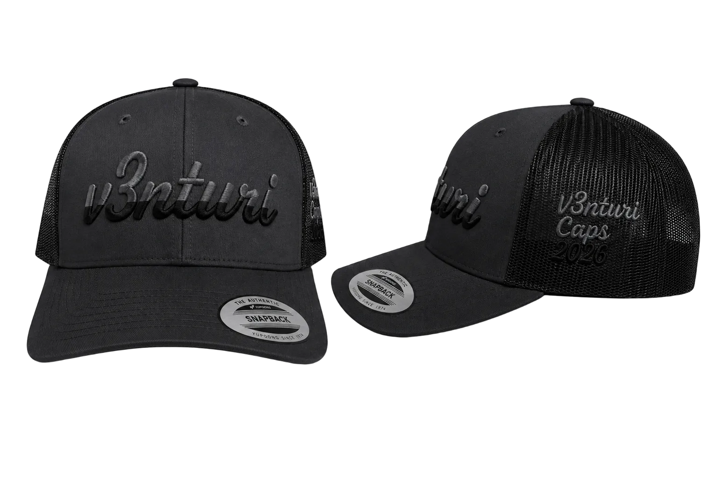 Black/Grey Trucker