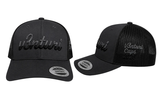 Black/Grey Trucker